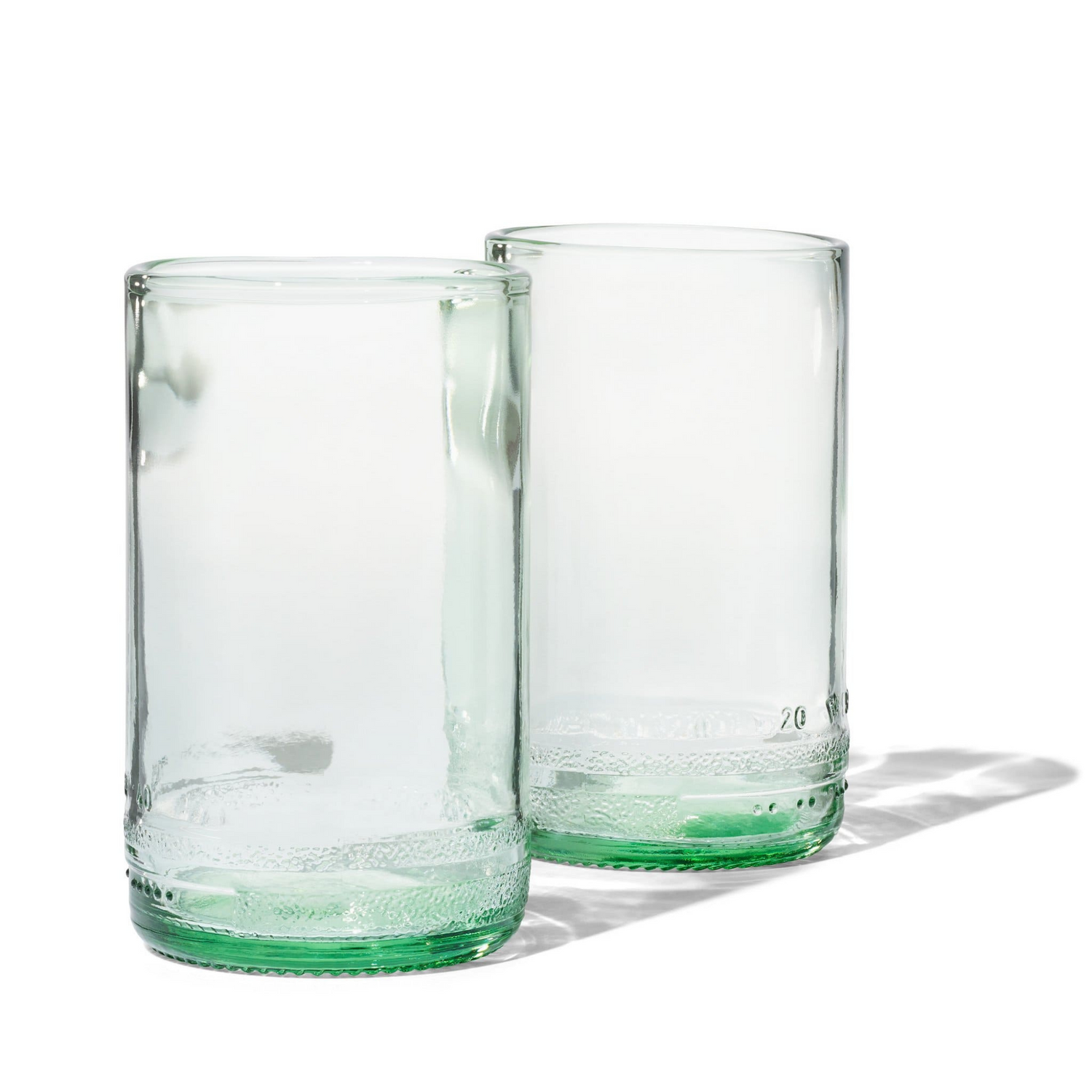 Twin Upcycled Glass Cups (Set of 2) – UNDONE LONDON